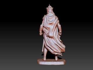 Rey de Los Muertos Señor de Los Anillos Pintada