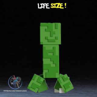 Minecraft Creeper Figura 20cm Pintada