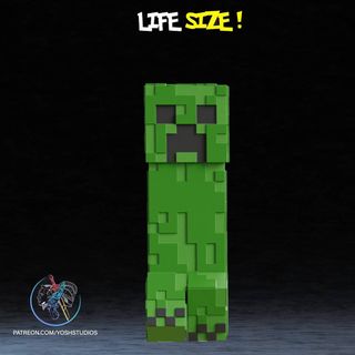 Minecraft Creeper Figura 20cm Pintada