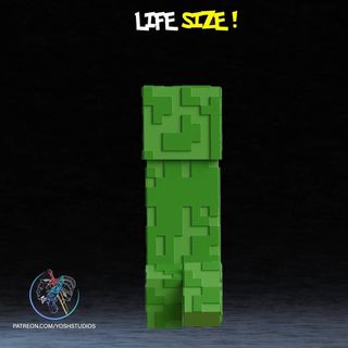 Minecraft Creeper Figura 20cm Pintada
