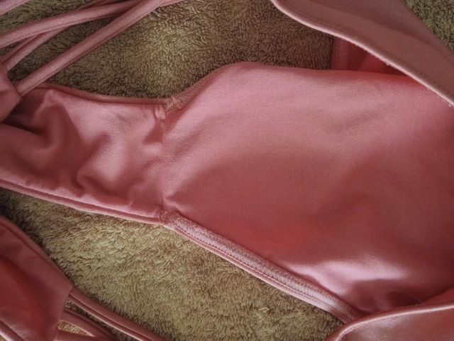 Bikini rosa
Sujetador bikini lentejuelas azul