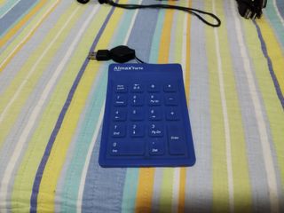 Teclado numérico - Conexión por USB - Color Azul