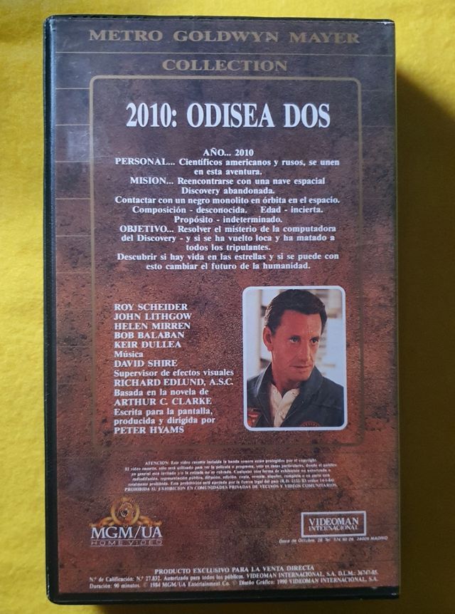 Película VHS 2010: Odisea Dos
