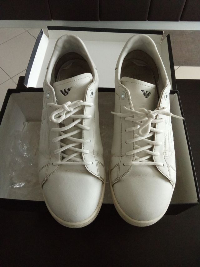 Scarpe Emporio Armani bianche