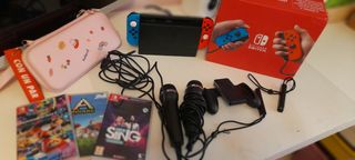 Nintendo Switch + 3 juegos