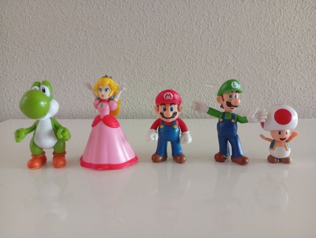 Figuras Super Mario: 5 figuras