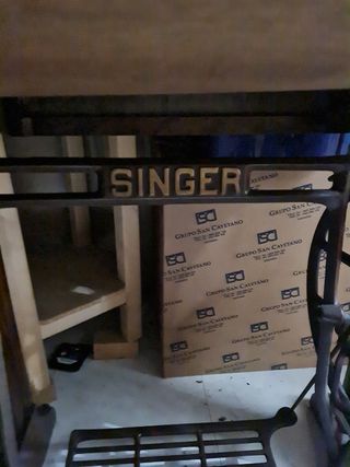Máquina Coser Singer Antigua