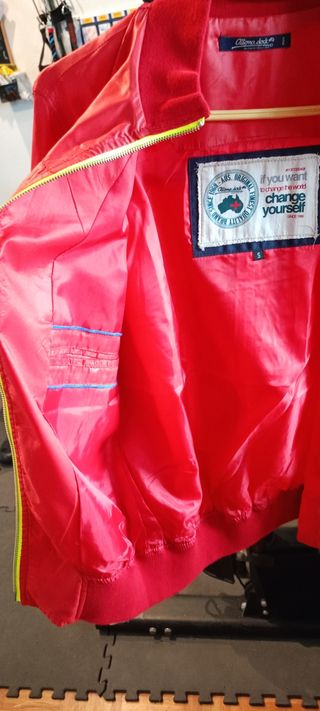 Cazadora Bomber Altona Dock Roja