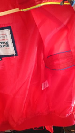 Cazadora Bomber Altona Dock Roja