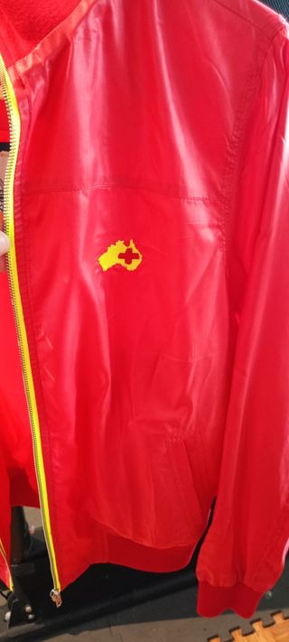Cazadora Bomber Altona Dock Roja