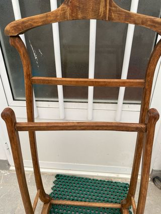 Perchero antiguo de madera