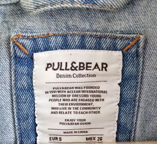 Chaqueta vaquera extra oversize PULL&BEAR