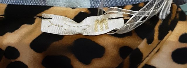 Vestito animalier nuovo >•••>•••> M