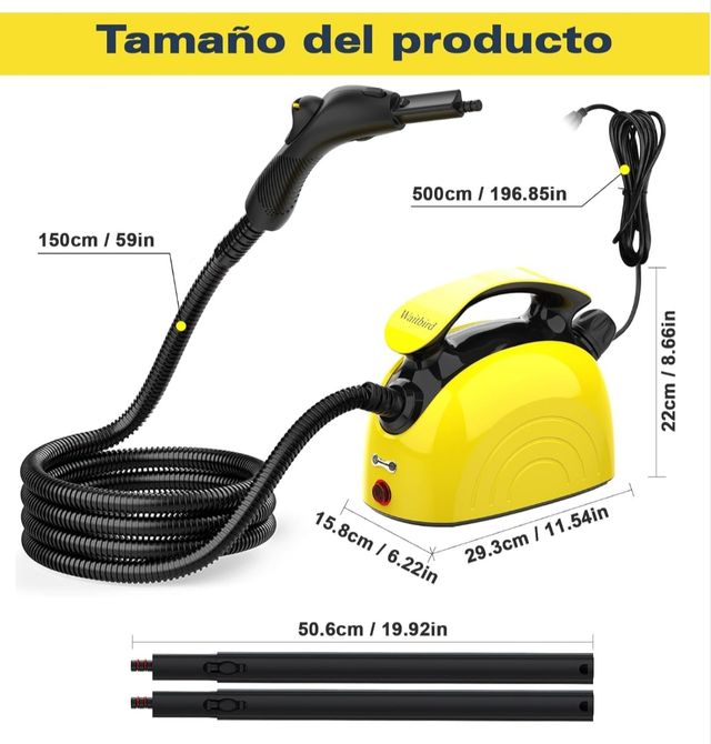 Limpiador Vapor Wählbird. NUEVO