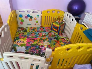 Parque infantil plegable