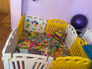 Parque infantil plegable