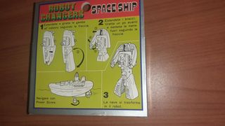 Robot Changers Space Ship vintage toy Transformers