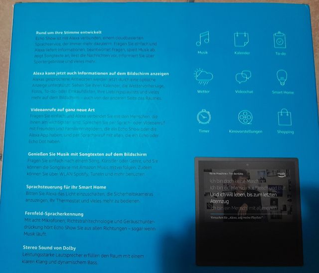 Echo Show Amazon - Pantalla Inteligente Nuevo