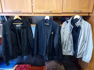 3 Cazadoras ligeras - Fila, Koreshi&Co - Talla M
