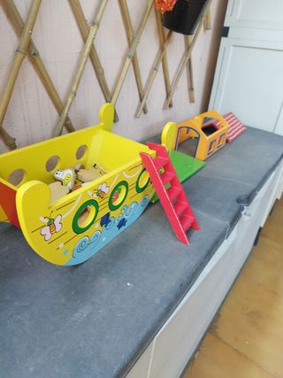 Arca Noé madera infantil