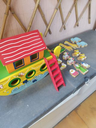 Arca Noé madera infantil