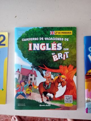 Mr. Brit. Cuaderno de vacaciones de inglés. 2.º pr