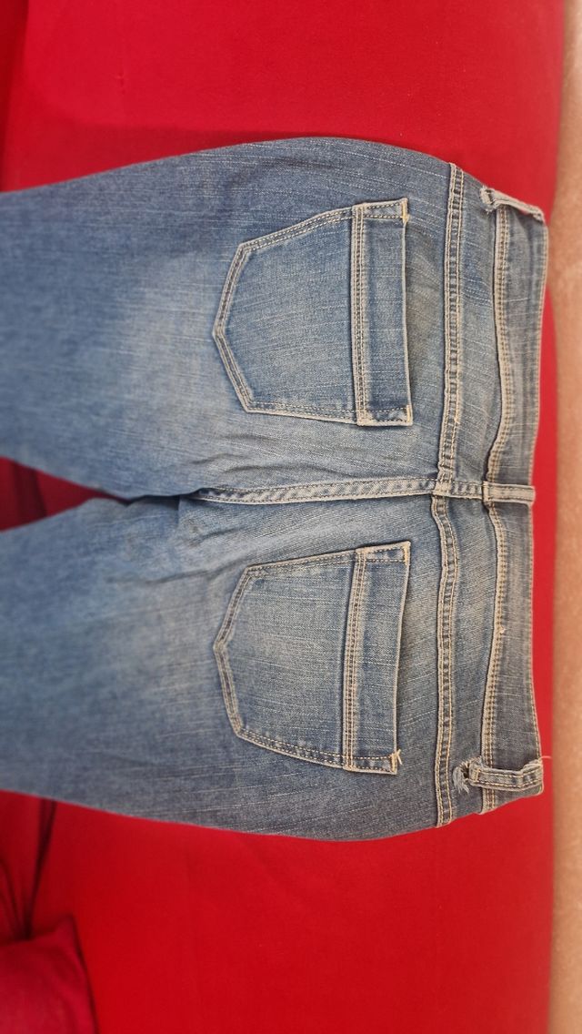 Jeans Benetton blu, vita bassa