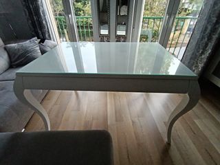 Mesa comedor blanca 