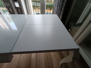 Mesa comedor blanca 