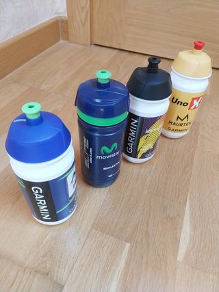 4 Bidones ciclismo Garmin