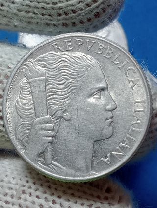 Monete Italia 5 & 10 Lire 1950