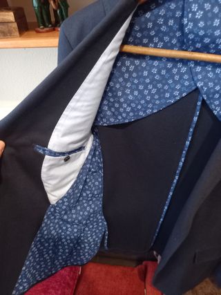 Americana Cortefiel azul - talla M