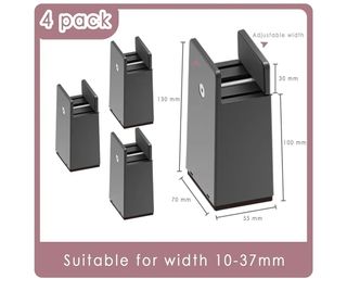 Elevadores Ajustables para Muebles - 4uds