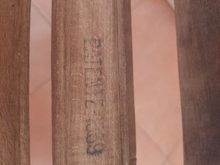 Silla plegable madera vintage