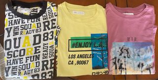 3 Camisetas Zara Niño. Talla 13/14años. 164cm
