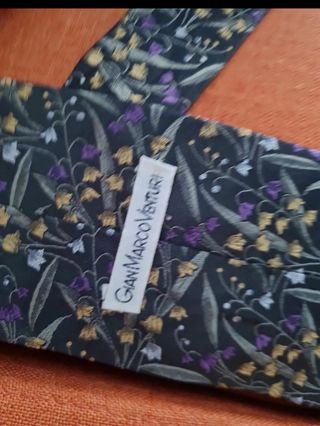 Cravatta seta vintage Gian Marco Venturi