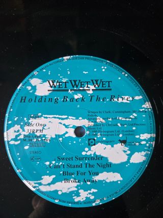 Vinilo Wet Wet Wet - Holding Back The River