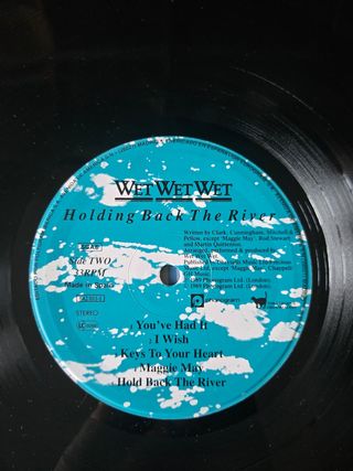 Vinilo Wet Wet Wet - Holding Back The River