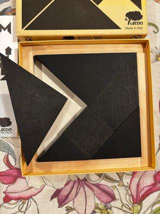 Tangram gioco da tavola vintage
