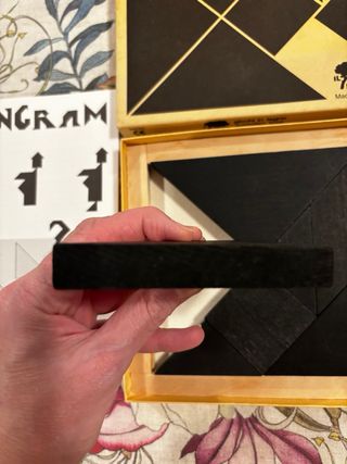 Tangram gioco da tavola vintage