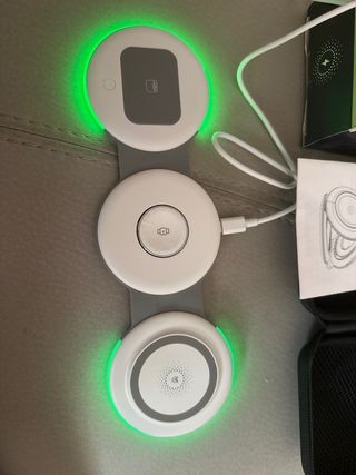 Cargador inalámbrico 3 en 1