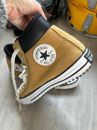 Converse altas marrón camel - talla 45
