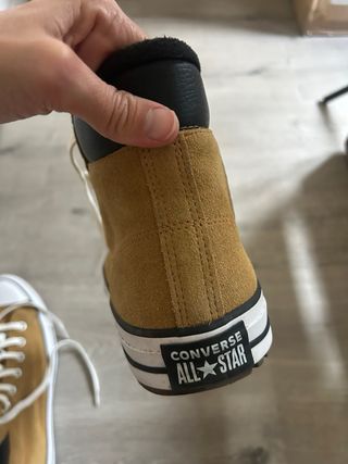 Converse altas marrón camel - talla 45
