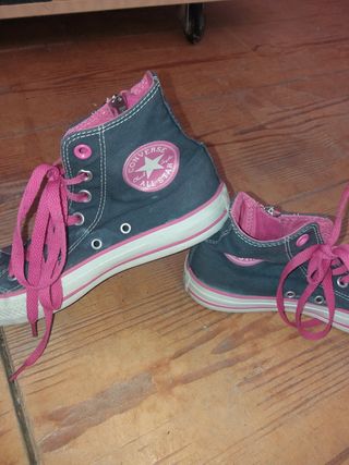 Converse Chuck Taylor - Azul Marino y Rosa