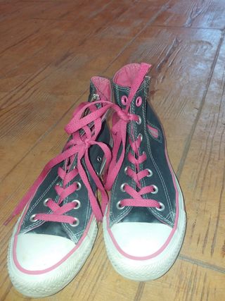 Converse Chuck Taylor - Azul Marino y Rosa