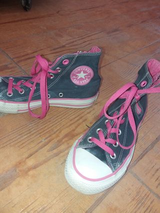 Converse Chuck Taylor - Azul Marino y Rosa