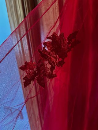 Vestido rojo fiesta talla M