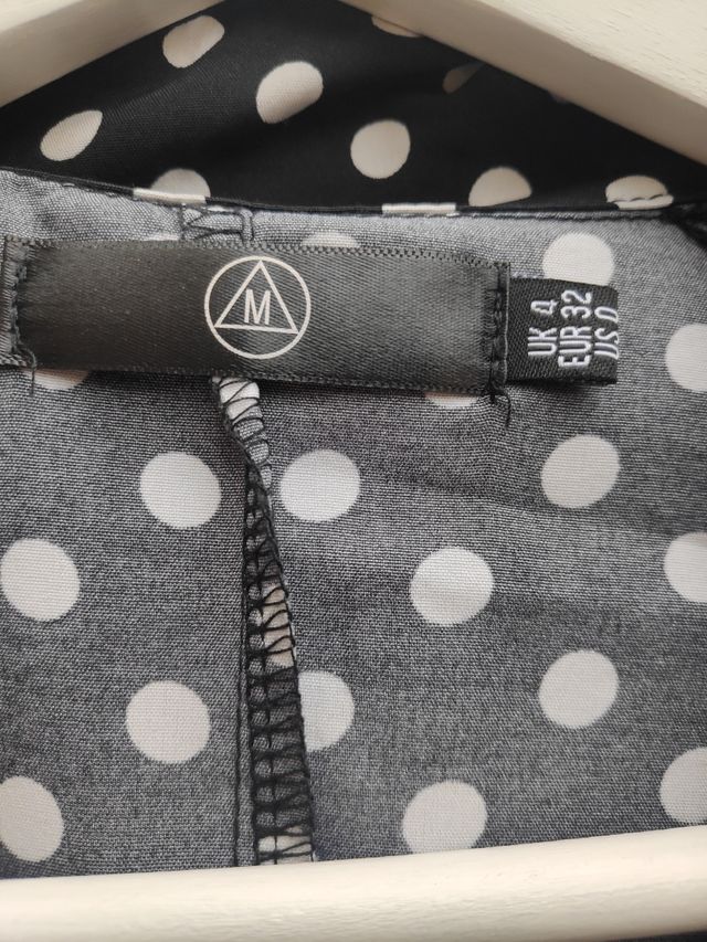 Chaqueta bomber lunares XS