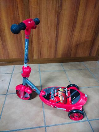 Patinete eléctrico infantil Rayo McQueen