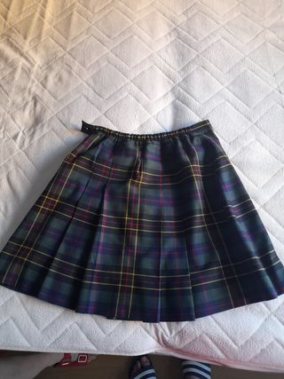 Falda escocesa Winner College - Talla 24